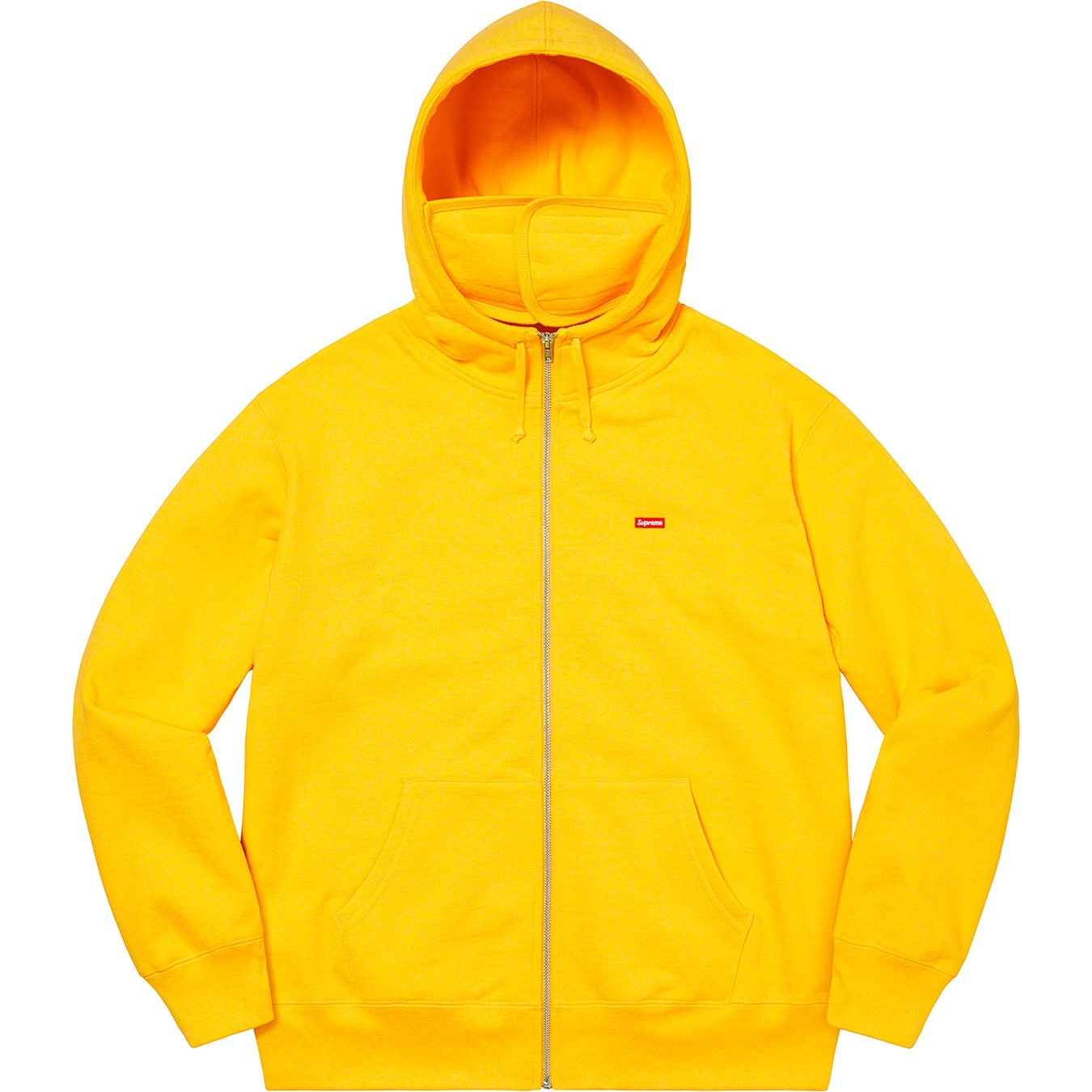 Small Box Facemask Zip Up Hooded Sweatshirt view 3